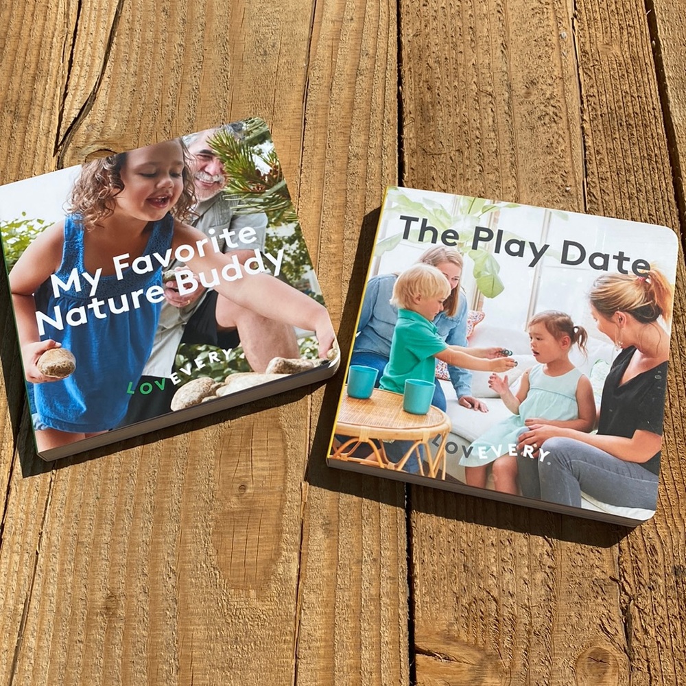 Two Lovevery Board Books NEW